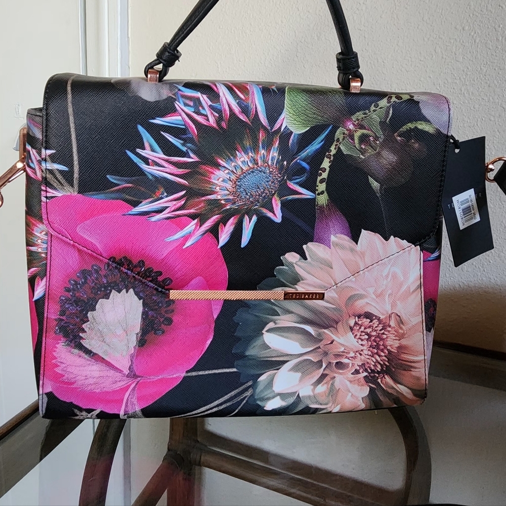 TED BAKER FLORAL CROSSBODY